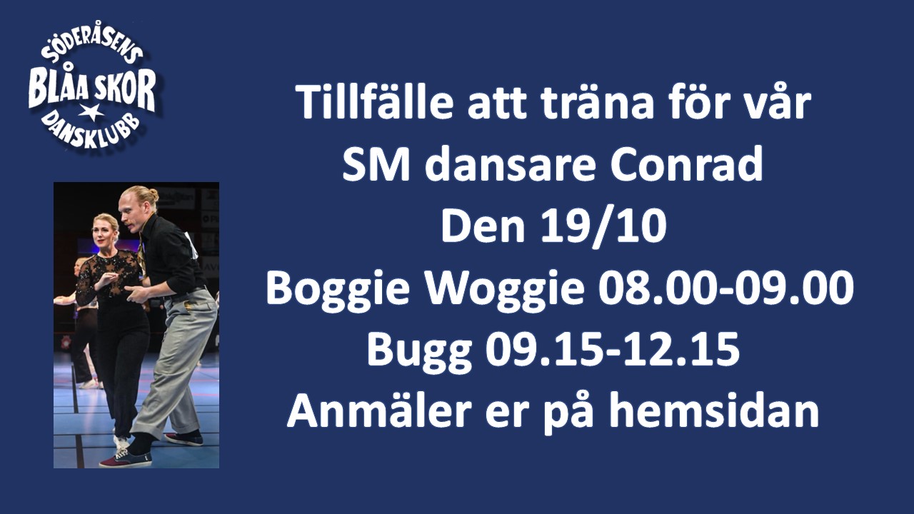 Träningstillfälle med Conrad