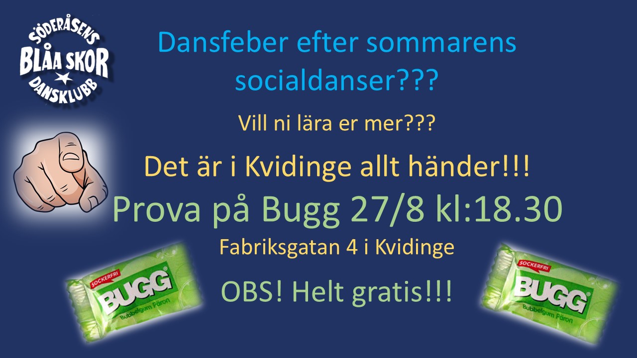 Prova på Bugg 27 augusti 2025